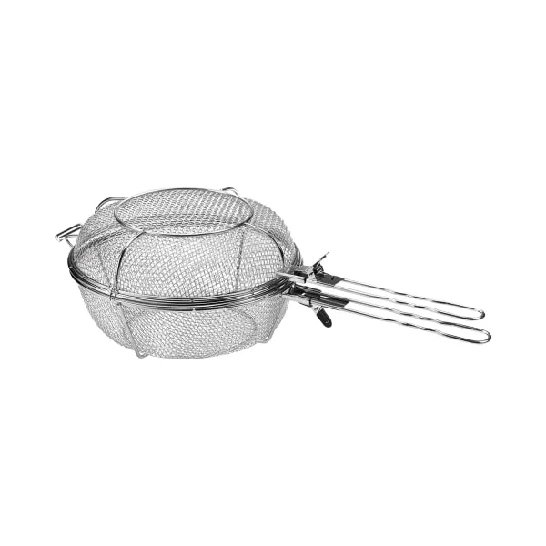 Outset Stainless Steel Jumbo Mesh Grill Basket