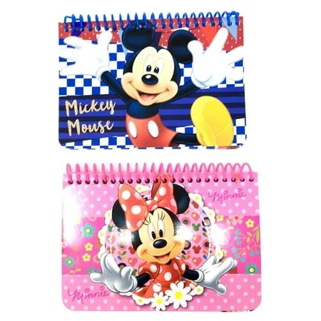 Disney Mickey Mouse Spiral Autograph Books - 2 Books Set (Mickey&amp;Minnie<wbr/>)