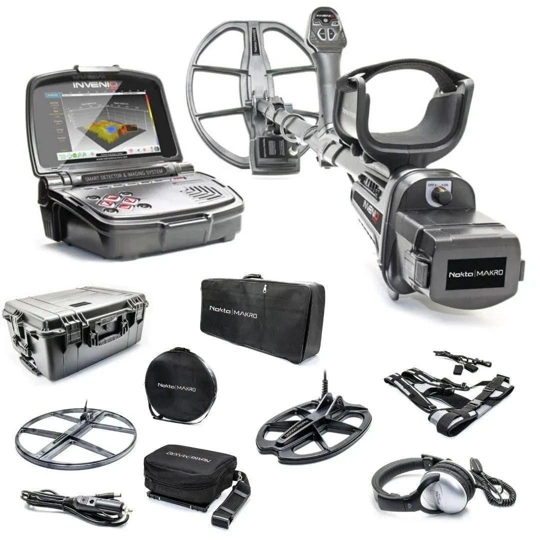 Nokta Makro INVENIO Pro Pack Metal Detector with 3D Imaging