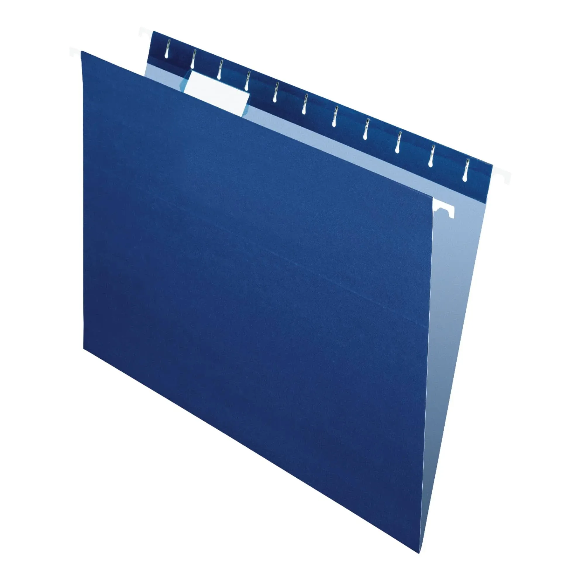 Office Depot 2-Tone Hanging File Folders, 1/5 Cut, 8 1/2in. x 11in, Letter size, Assorted Colors, Box of 25, Od81667