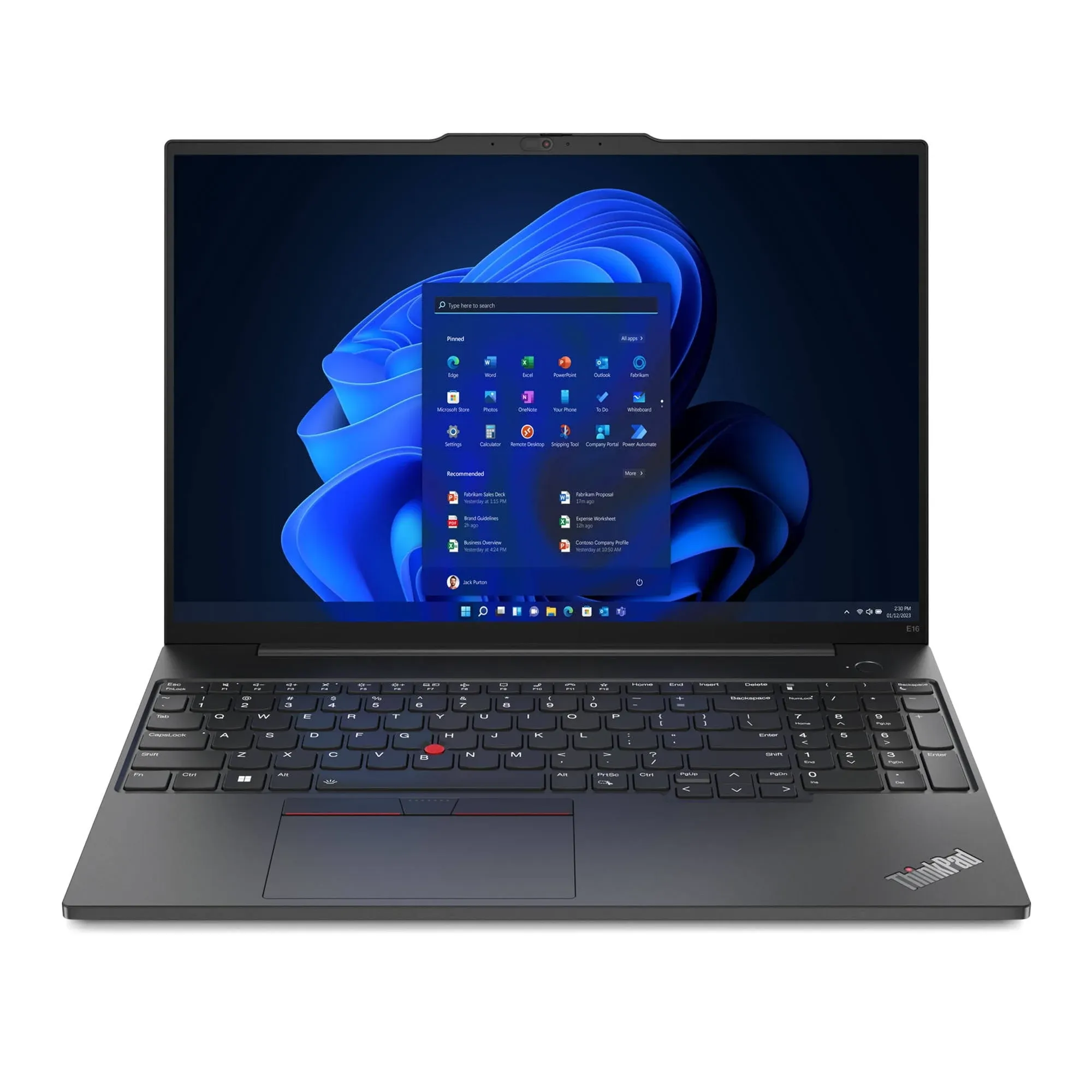 Lenovo ThinkPad E16 Gen 1 Intel Laptop, 16&#034; IPS  60Hz