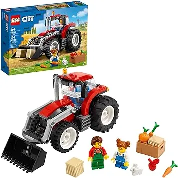 LEGO City Great Vehicles Tractor 60287 Building Toy Set for Kids, Boys, and Girls Ages 5+ (148 Pieces)