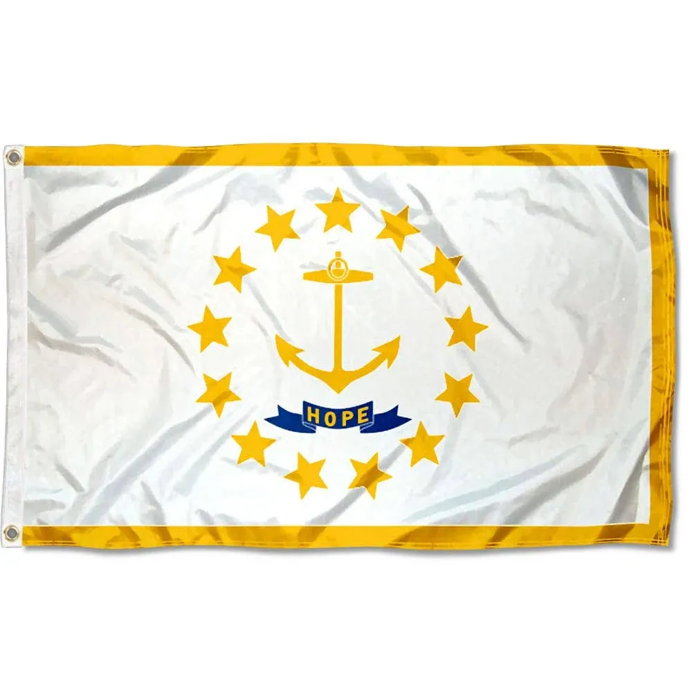 State of Rhode Island Flag for Flagpole