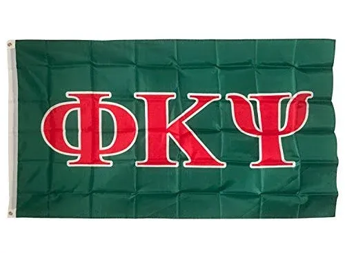 Phi Kappa PSI Letter Fraternity Flag Greek Banner Large 3 Feet x 5 Feet Sign ...