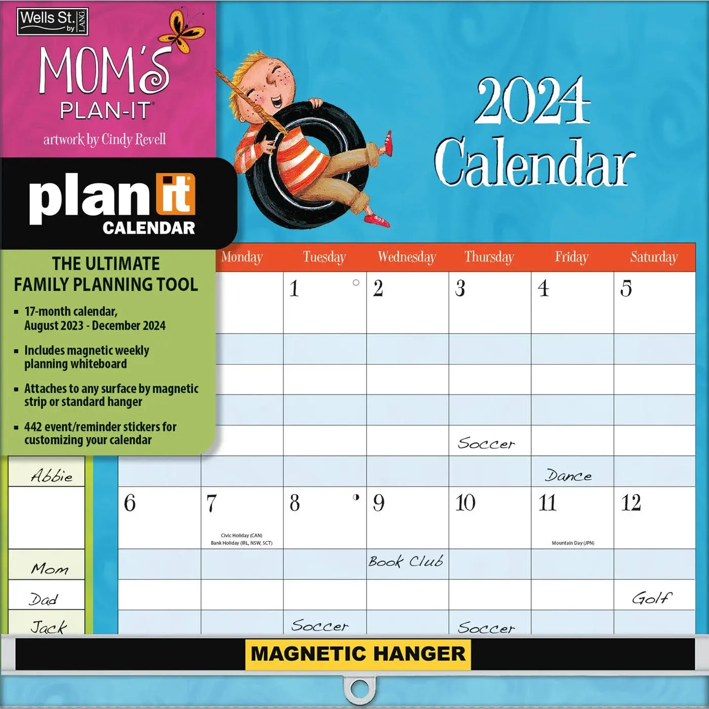 WSBL Mom's 2024 Plan-It Calendar