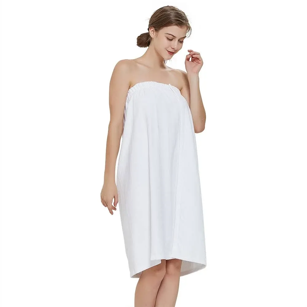 Toptie Women's Terry Spa Shower Bath Towel Wrap