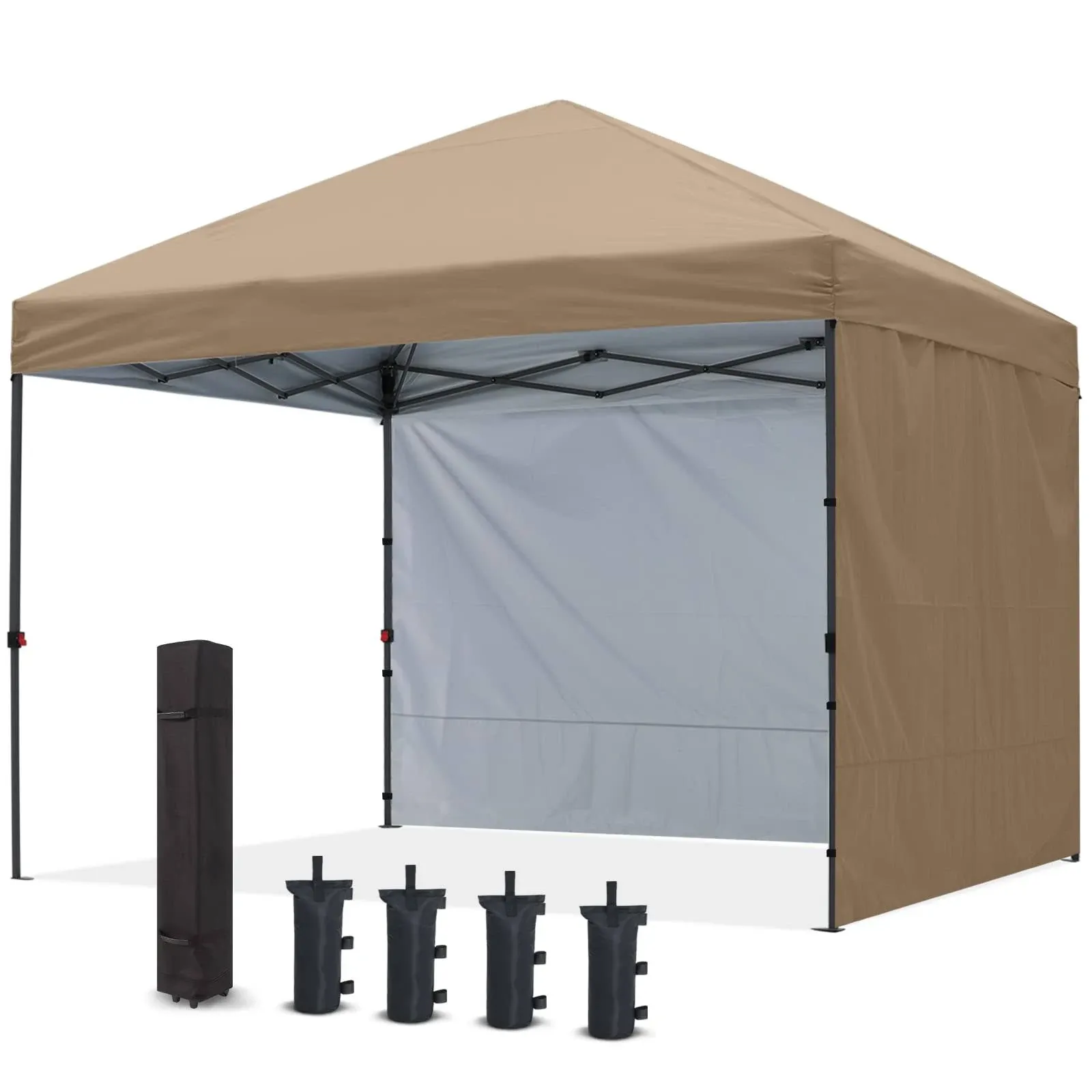 COOSHADE Pop Up Canopy Tent 10x10ft Outdoor Festival Tailgate Event Vendor Craft ...