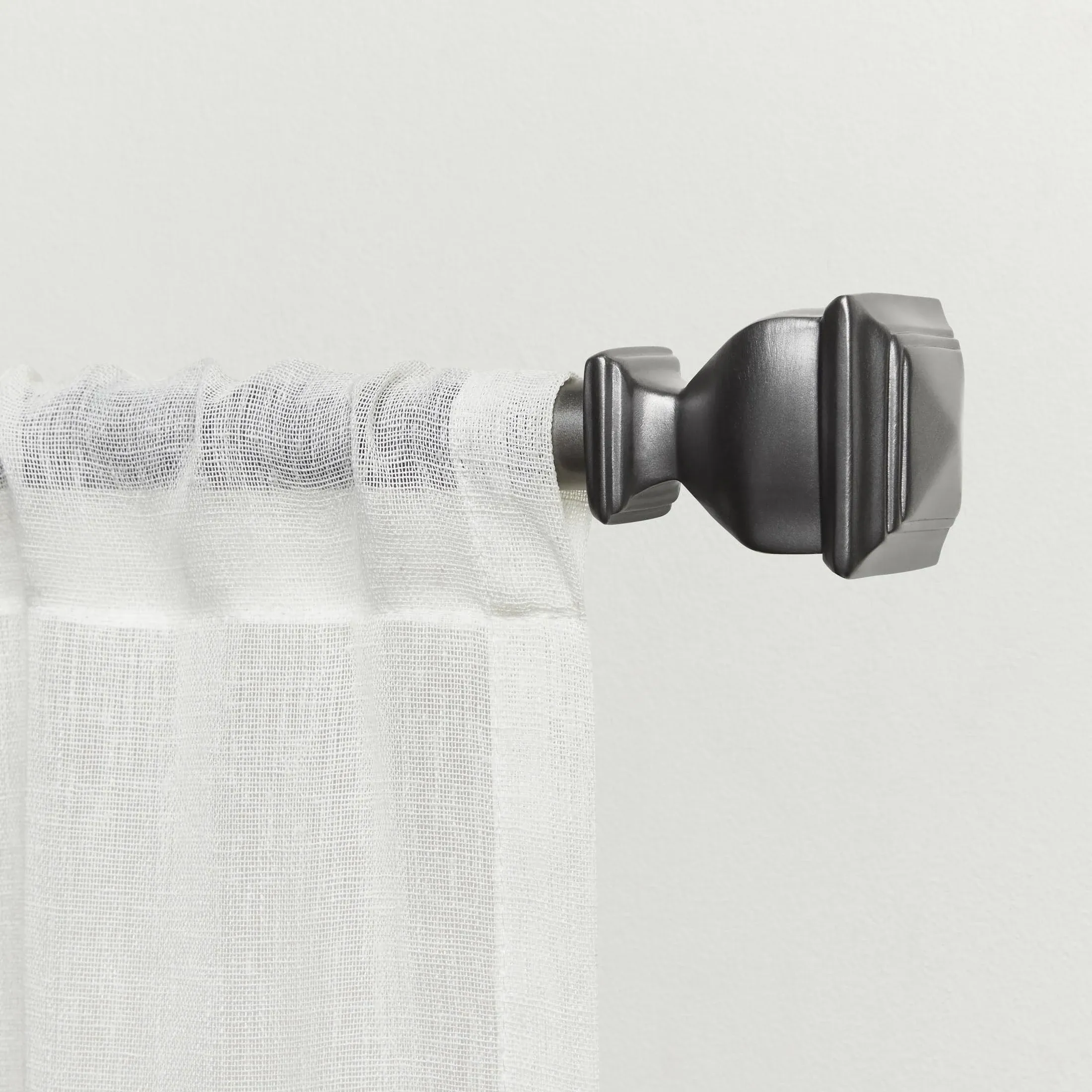 Exclusive Home Napoleon 1-in. Curtain Rod, Grey, 66-120