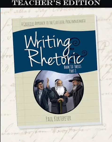 Writing & Rhetoric: Thesis [Book]