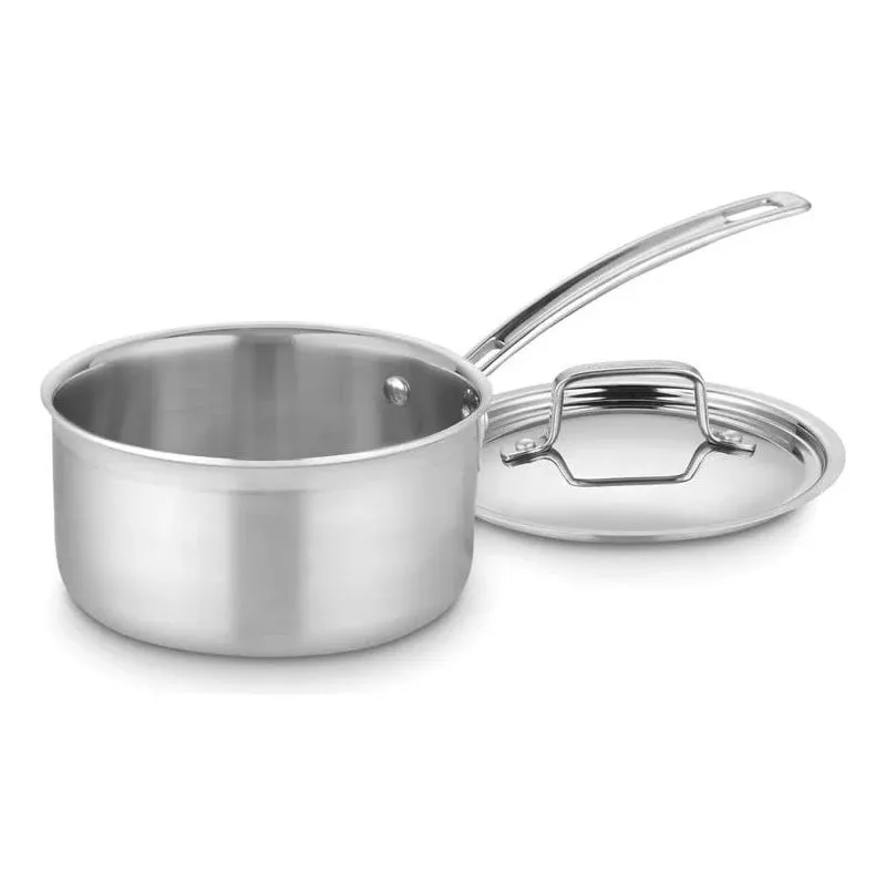 Cuisinart MultiClad Pro 2-Qt. Saucepan with Cover - Stainless Steel