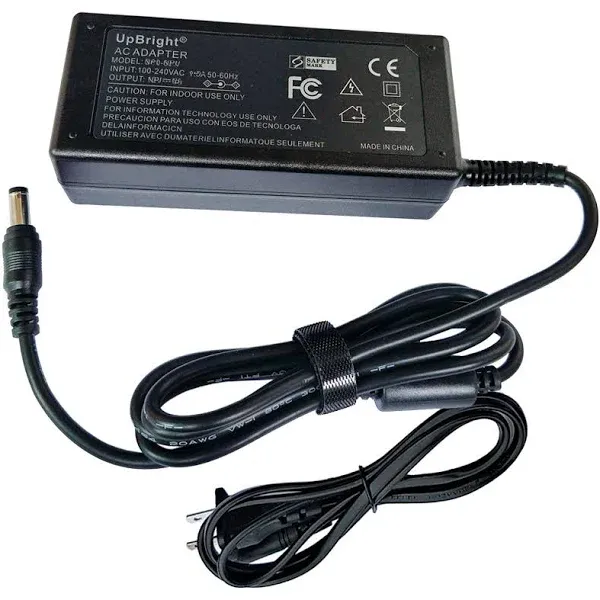 UpBright 14V AC/DC Adapter Compatible with Samsung 391 CF391 Series C32F C32F391 C32F391F C32F391FW C32F391FWN LC32F391FWNXZA LC32F391FWEXXY 32" LED-Lit Monitor 14VDC 4A Power Supply Cord Charger PSU