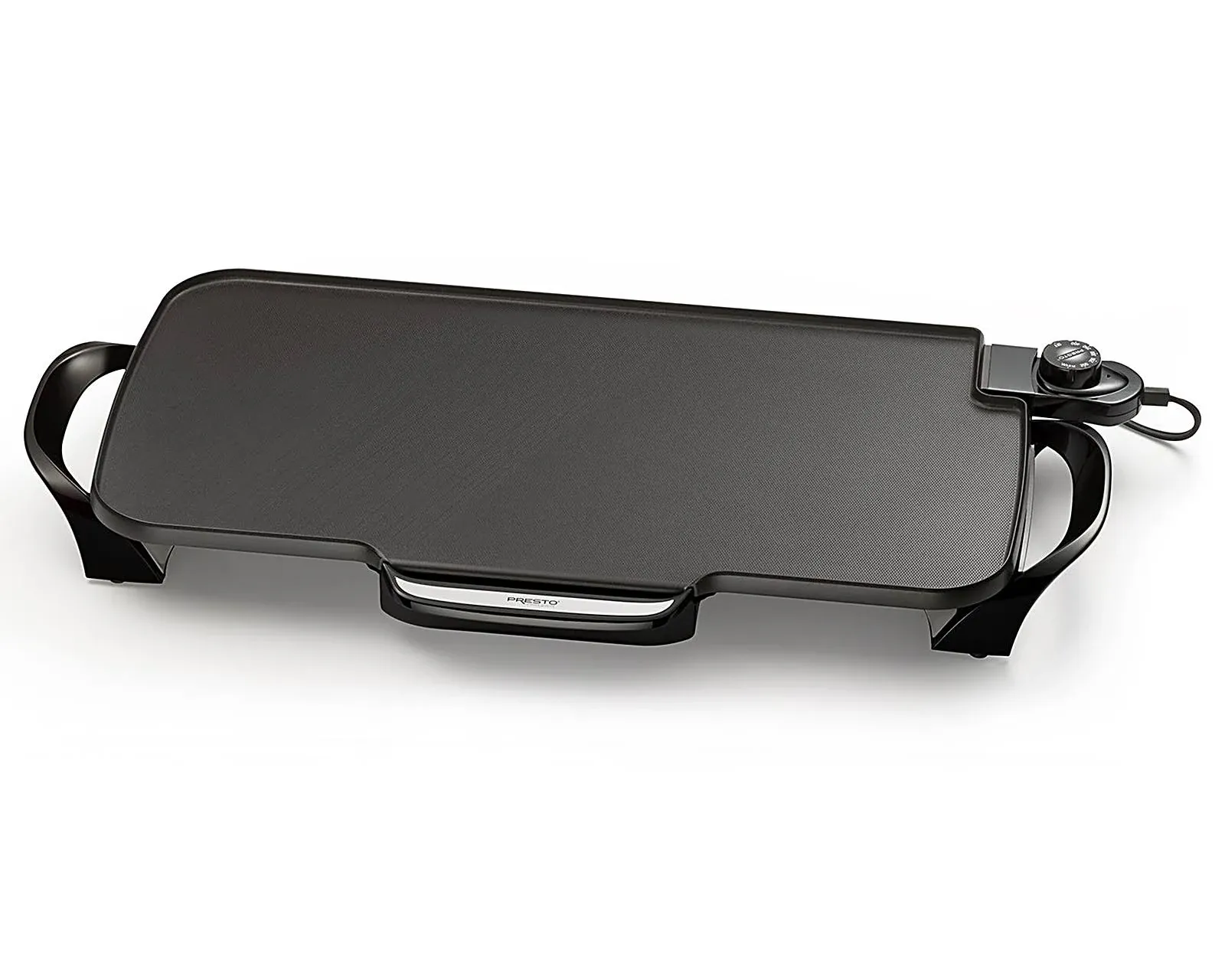 Ceramic 22-Inch 07062 Electric Griddle with Removable Handles, Black, One Size