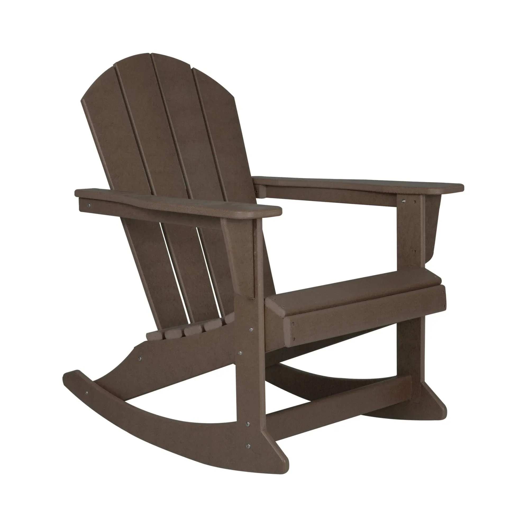 Westin Furniture Outdoor All-Weather Hdpe Rocking Adirondack Chair