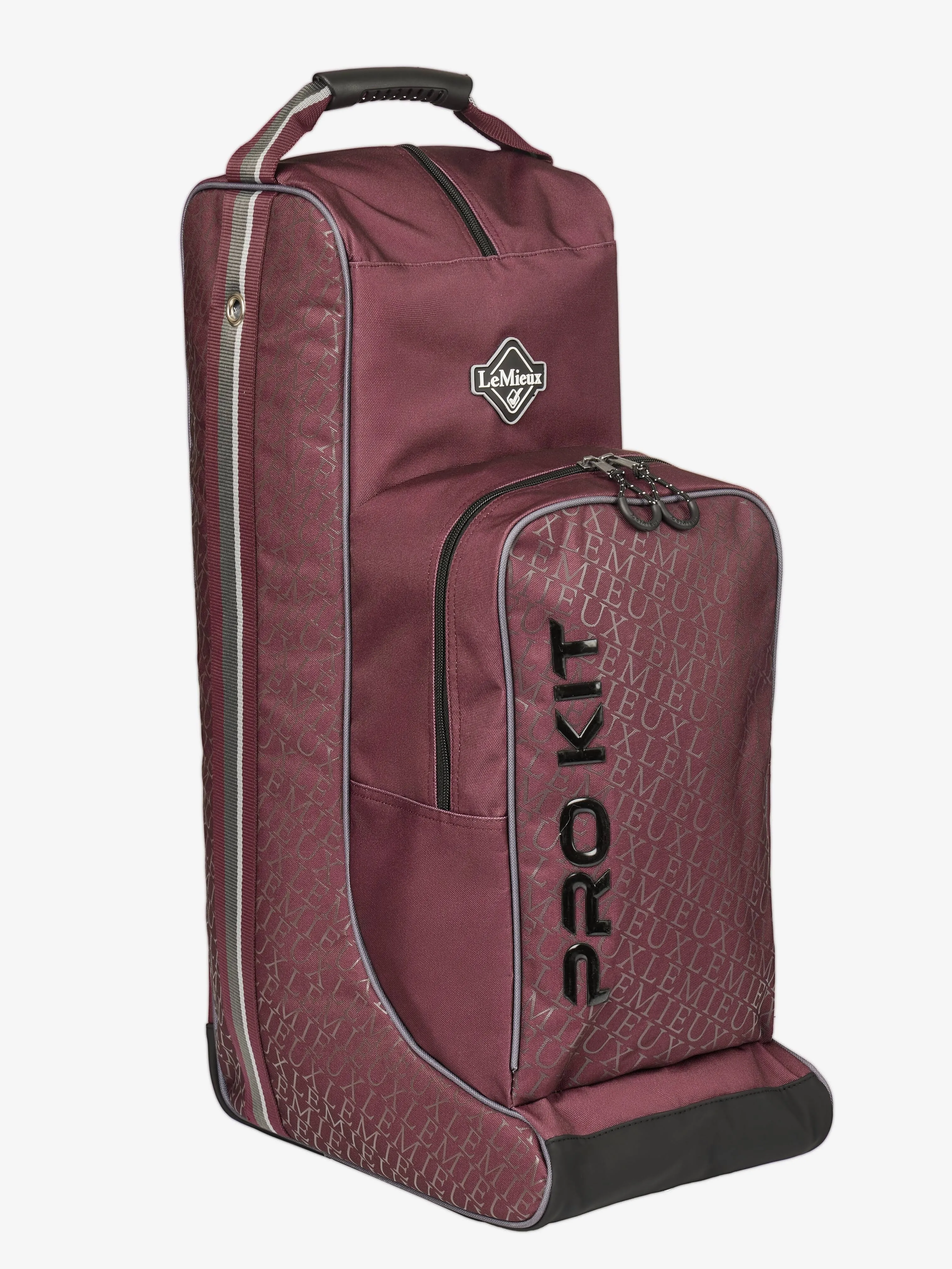 LeMieux Elite Pro Boot & Hat Bag - Burgundy