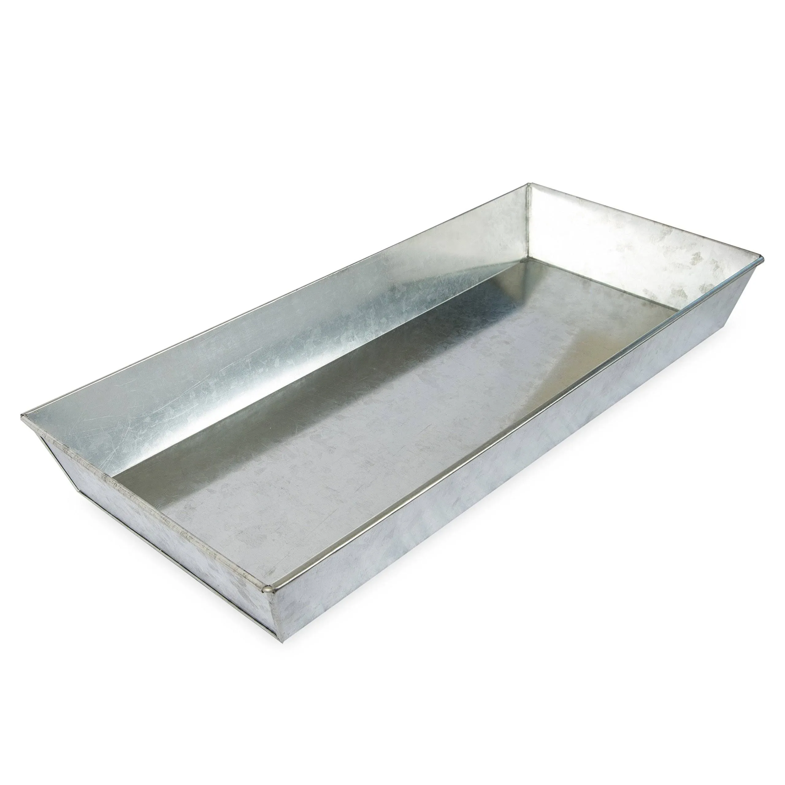 Versatile Galvanized Steel Tray Antique Finish - ACHLA Designs