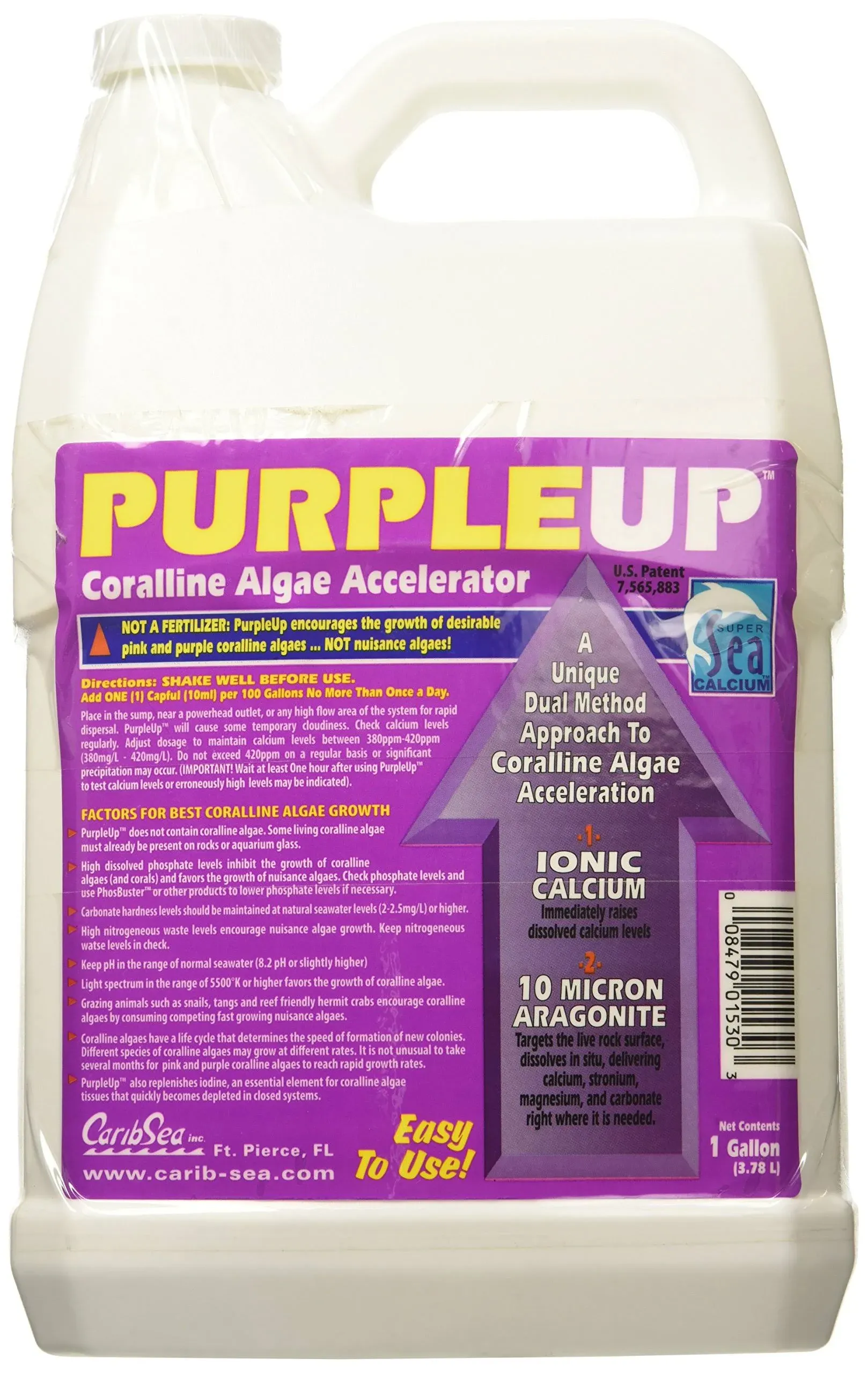 CaribSea Purple Up Coralline Algae Accelerator 1 Gallon