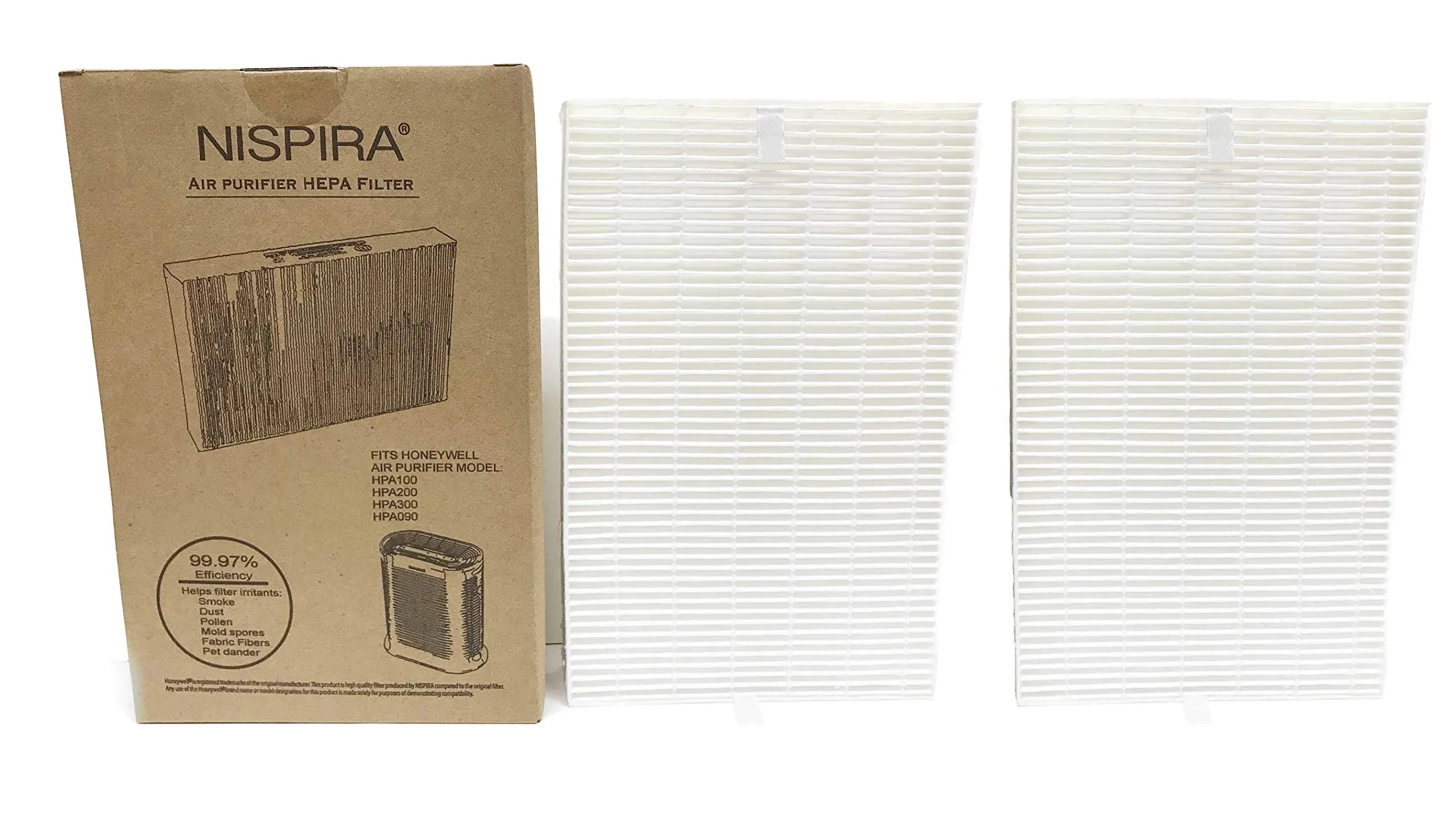 Nispira True HEPA Filter Replacement Compatible with Honeywell Air Purifier H...