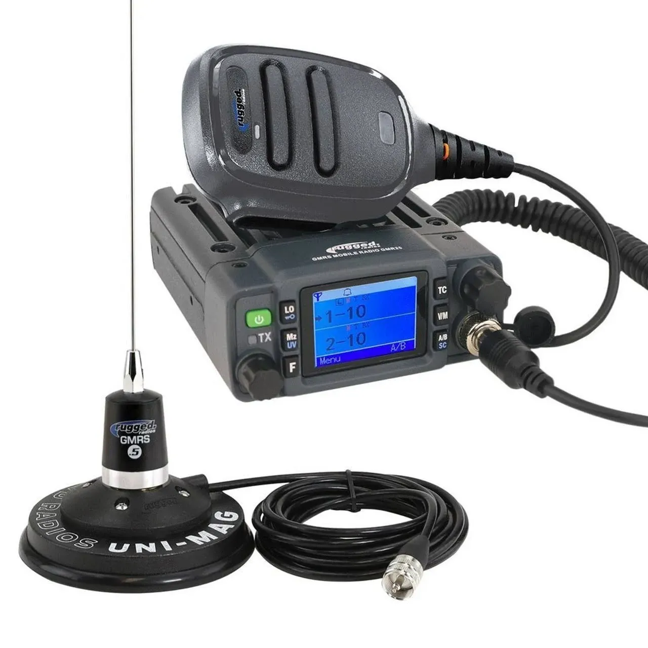 Rugged Radios GMR25 Waterproof GMRS Mobile Radio