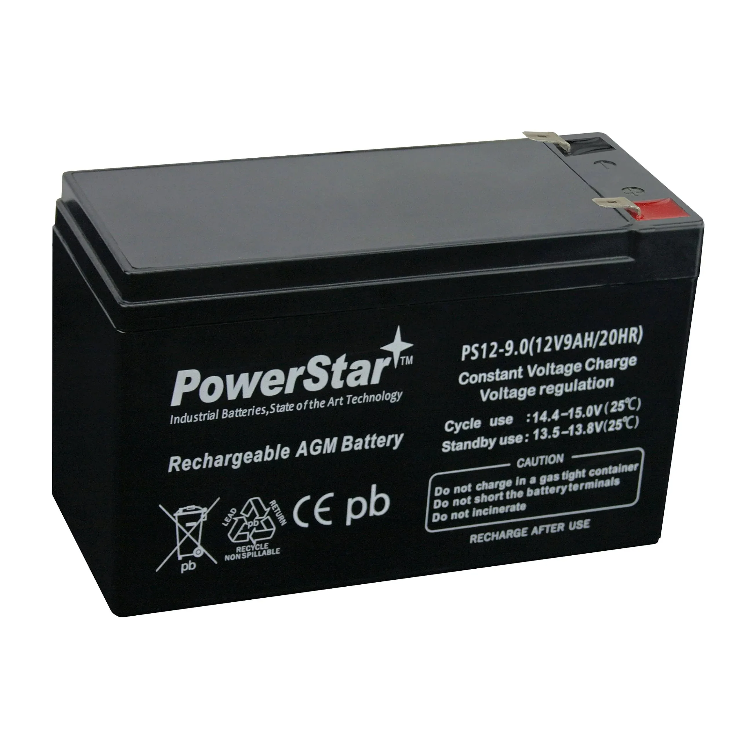 PowerStar Replacement Compatible with APC RBC17 Battery Cartridge #17