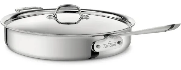 All-Clad D3 6-qt saute pan with lid