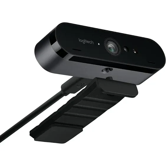 Logitech Brio Pro Ultra HD Webcam, Black (960-001105)