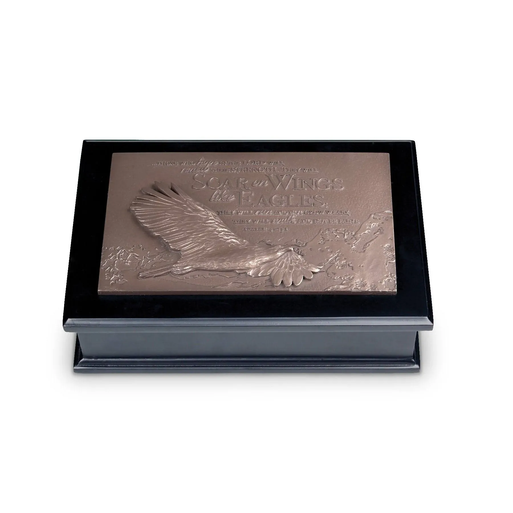 Eagle Moments of Faith Sculpture Box