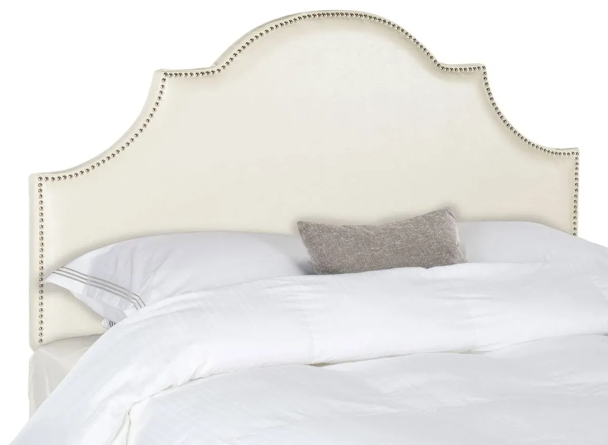 Safavieh Hallmar King Headboard King Size - Flat Cream