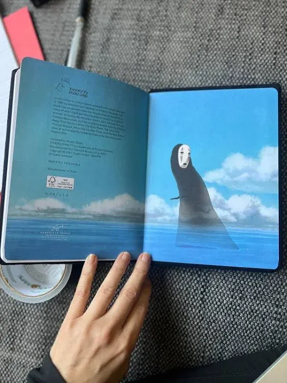 Chronicle Books Spirited Away: No Face Plush Journal (Studio Ghibli X )