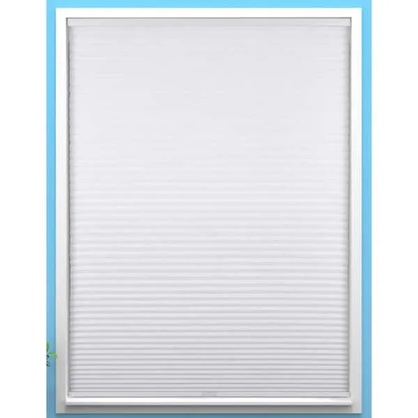 Blackout White Cordless Room Darkening Cellular Shade 28.5 in. W x 72 in. L (Actual Size)