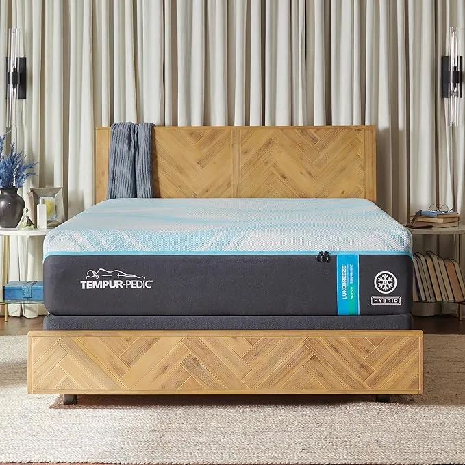 Tempur-Pedic LuxeBreeze Medium Hybrid Mattress Queen