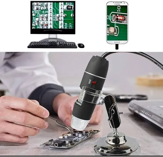 Usb Digital Microscope Endoscope Camera Compatible For Android Mac