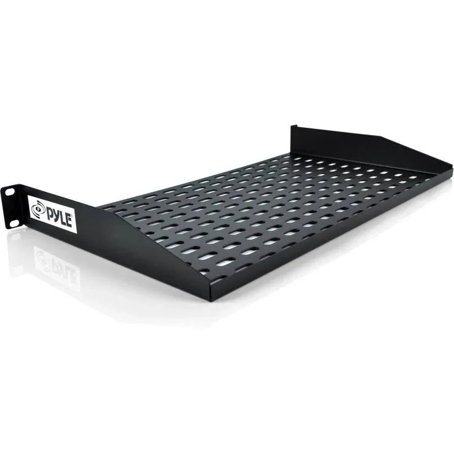 Pyle Plrstn14u 1U Server Rack Shelf Universal Device Rack Mounting Tray