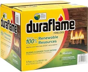 Duraflame Natural Fire Logs 6 Lb - Case of 9 (Оnе Расk)