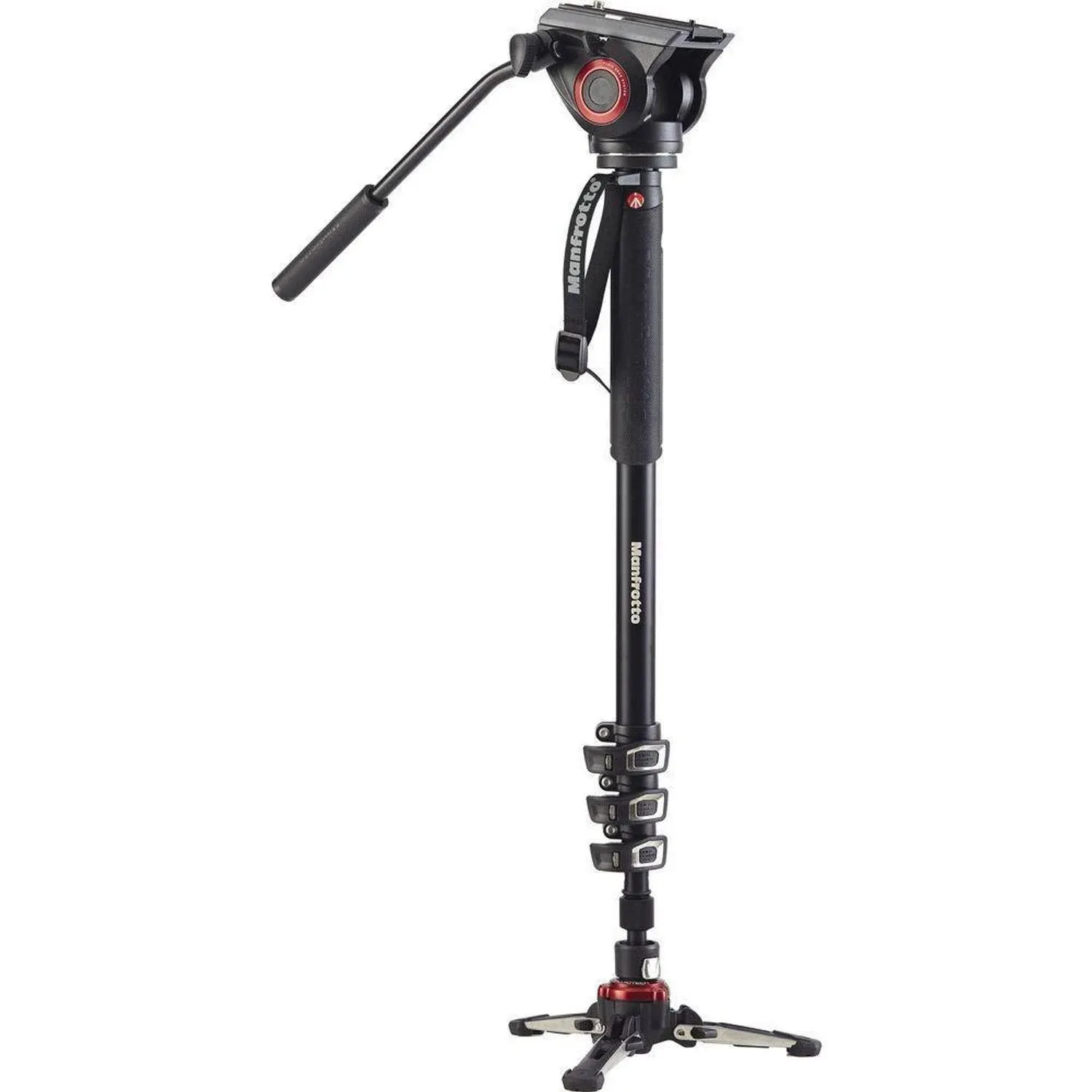 Manfrotto MVMXPRO500 XPRO Aluminum Video Monopod with 500 Series Fluid Head set