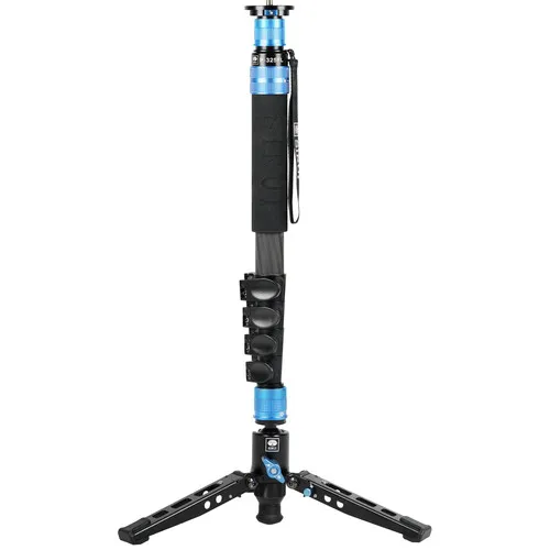 Sirui P-325FS 5-Section Carbon Fiber Monopod with VA-5 Compact Video Head