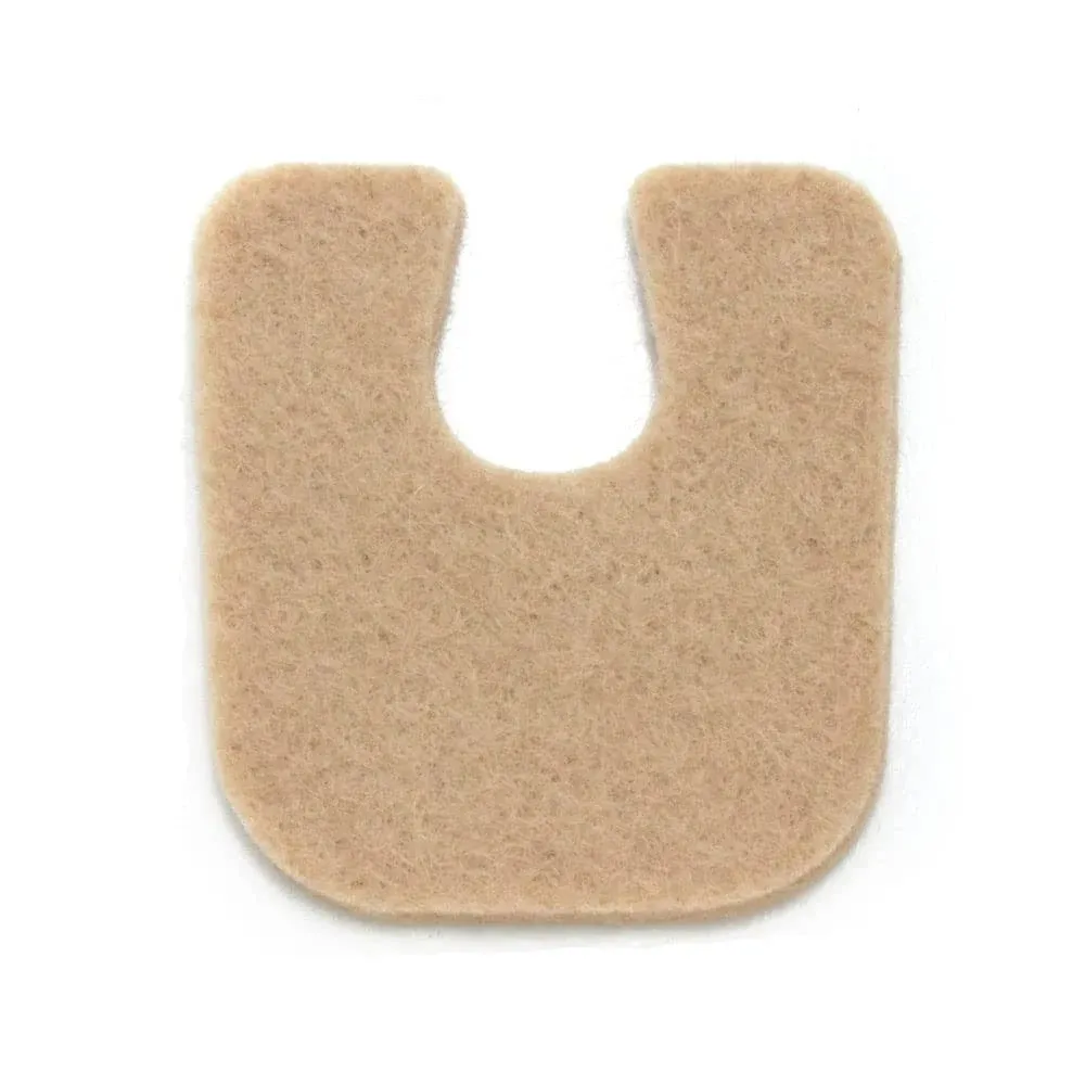 Dr. Jill&#039;s Latex Free U-Shaped Callus/Lesion Pads 1/8” Felt-100 Pack