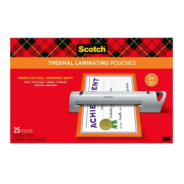 3M Thermal Laminating Pouches