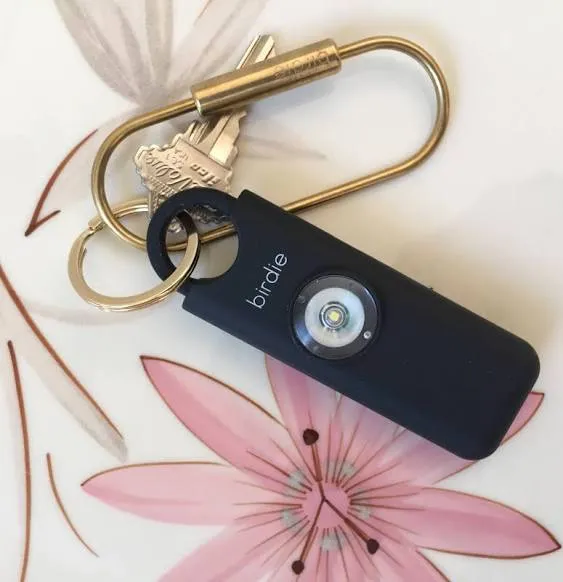 She's Birdie Personal Safety Alarm - Metallic Rose Gold