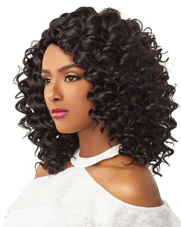 Harlem 125 Kima Braid Ocean Wave 8" 2 Pieces per Pack 3-Packs (8", 1 Jet Black)