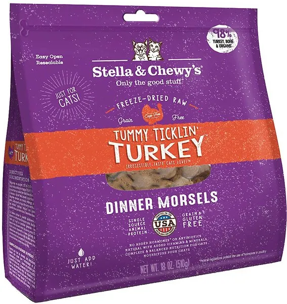 Stella & Chewy's Duck Duck Goose Dinner Morsels Freeze-Dried Raw Cat Food