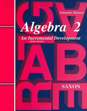 Algebra 2: Solutions Manual By Brian E Rice (Paperback)