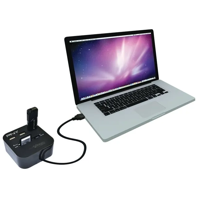 PNY Multi Slot USB Hub and Memory Card Reader