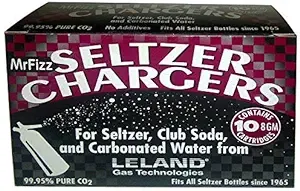 Leland Co2 Soda Chargers - 8G C02 Seltzer Water Cartridges