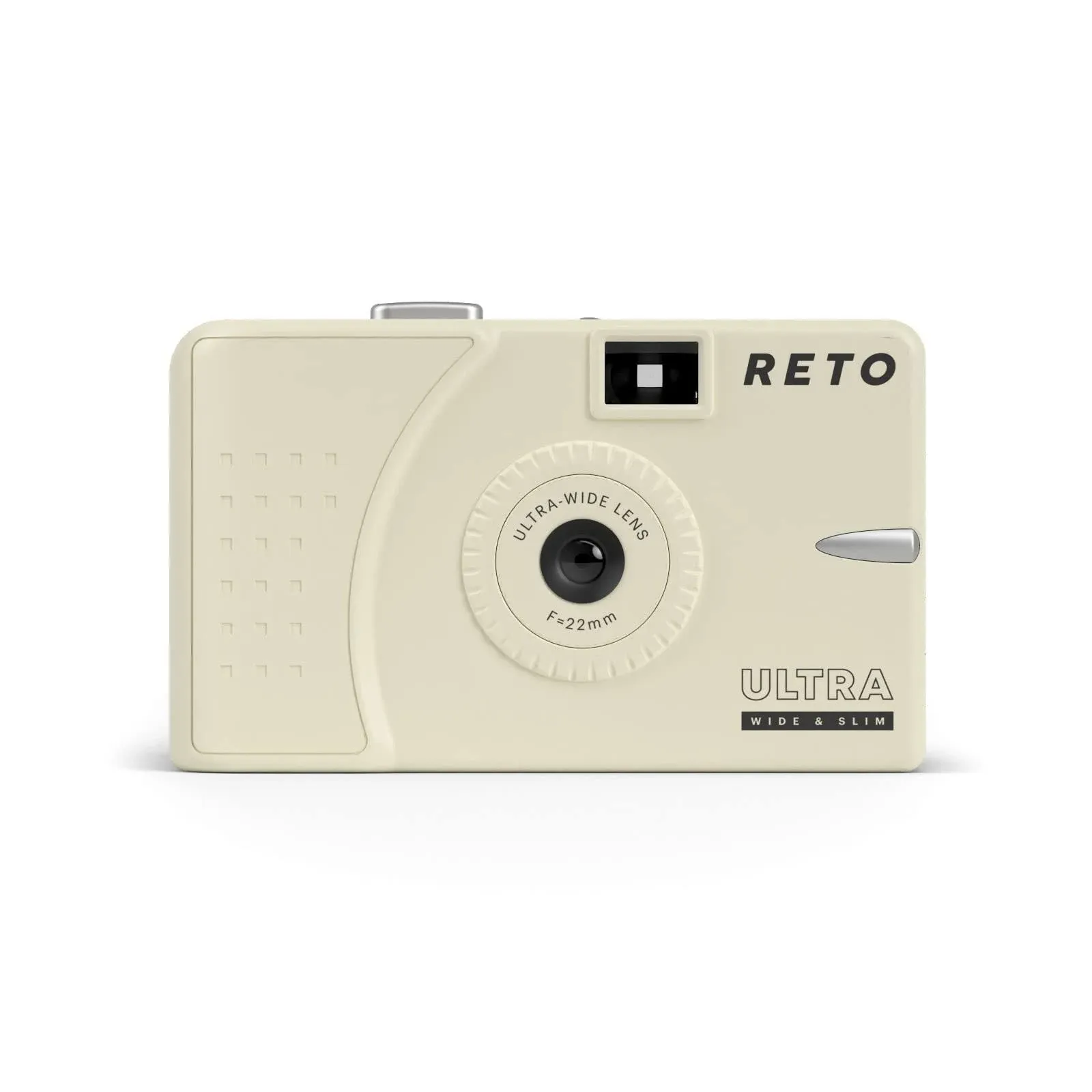 Reto Ultra Wide & Slim Cream 35mm Film Camera