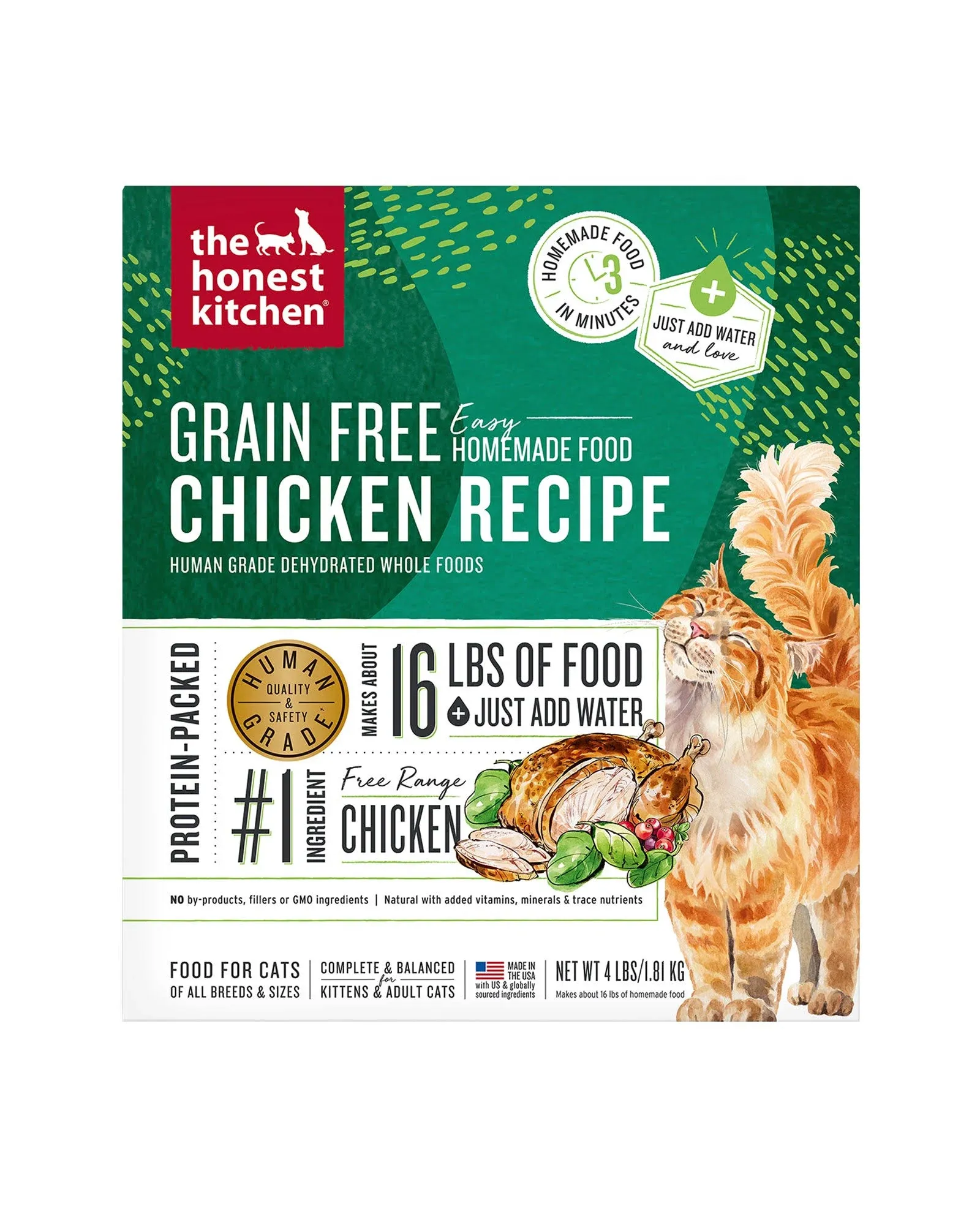 The Honest Kitchen Dehydrated Chicken Cat Food