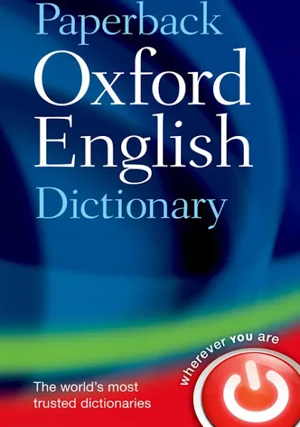 Paperback Oxford English Dictionary [Book]