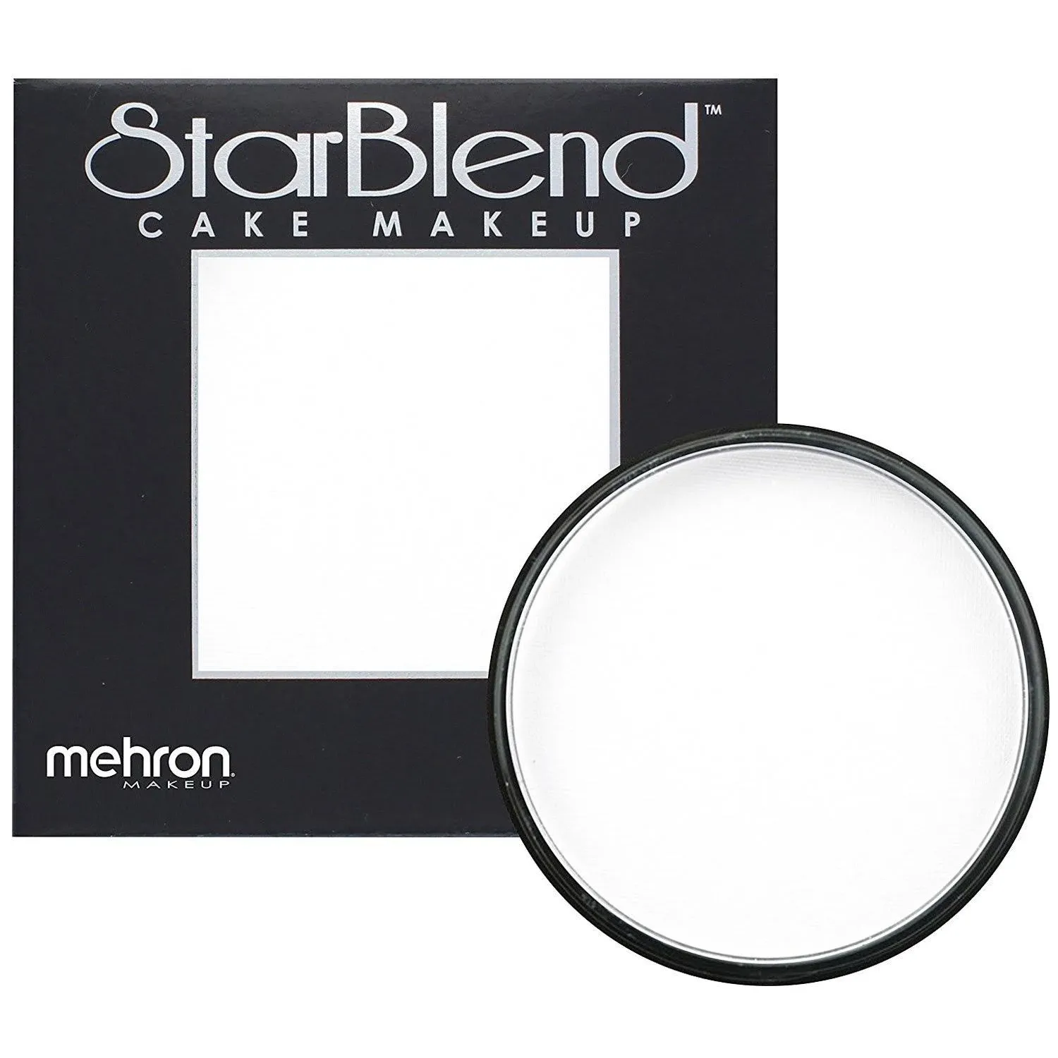 Mehron StarBlend Cake Makeup - White