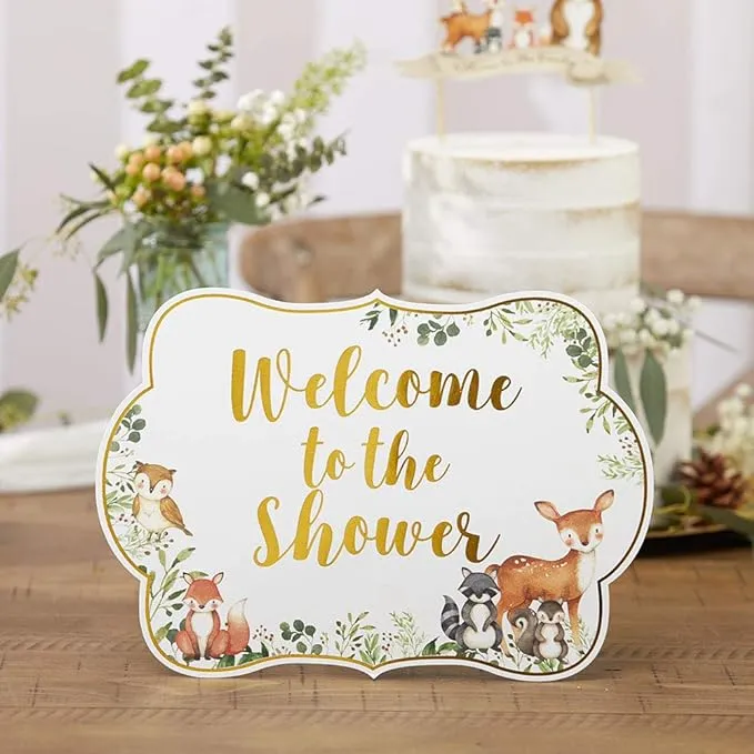 Kate Aspen Woodland Baby Decor Sign Kit