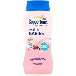 Coppertone Water Babies SPF 50 Sunscreen Lotion - 8 fl oz bottle