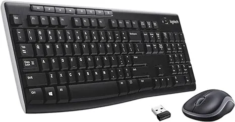 Logitech MK270 Wireless Combo Keyboard Mouse